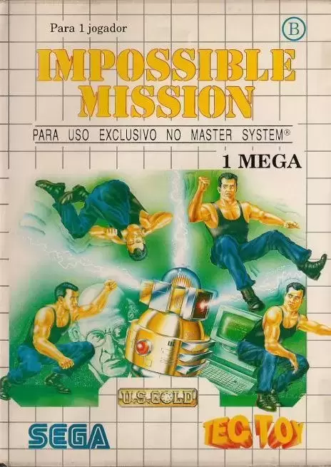 Tectoy - Jeux Master System Brésil - Impossible Mission