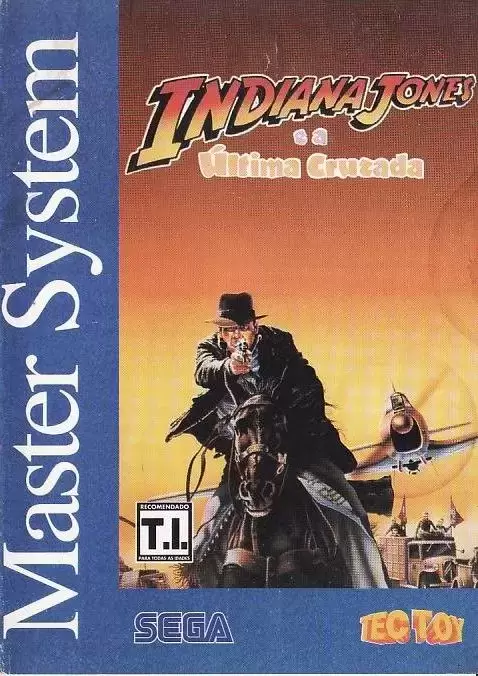 Tectoy - Brazilian Master System Games - Indiana Jones and the Last Crusade: The Action Game