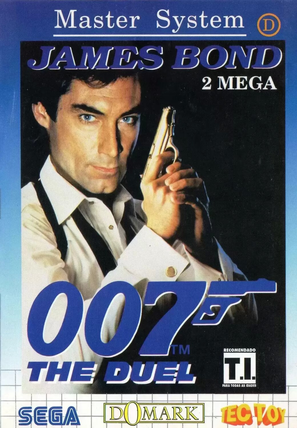 Tectoy - Brazilian Master System Games - James Bond: The Duel