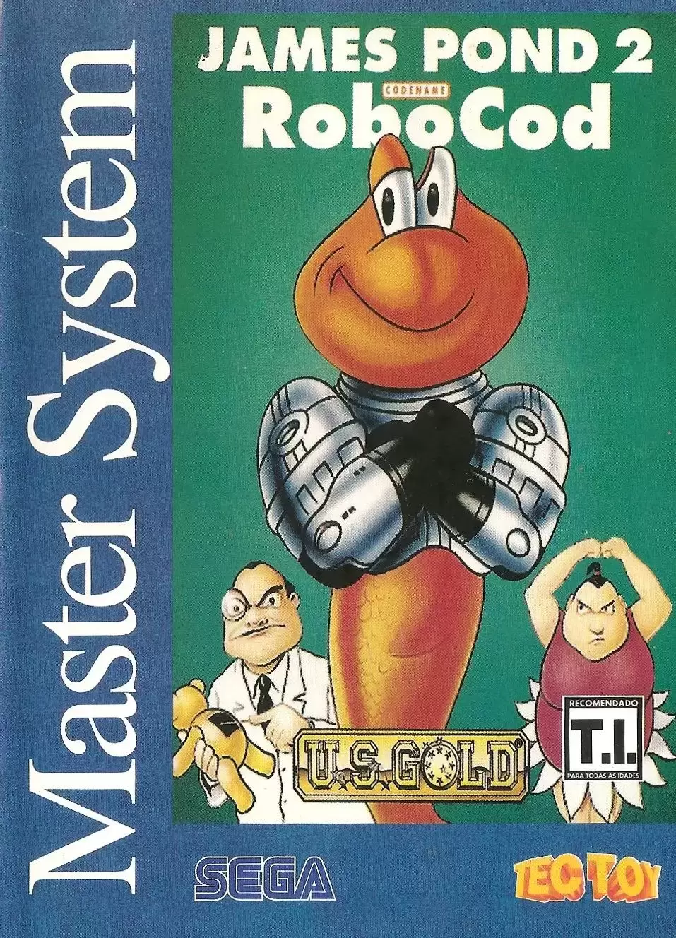 Tectoy - Brazilian Master System Games - James Pond 2: Codename RoboCod