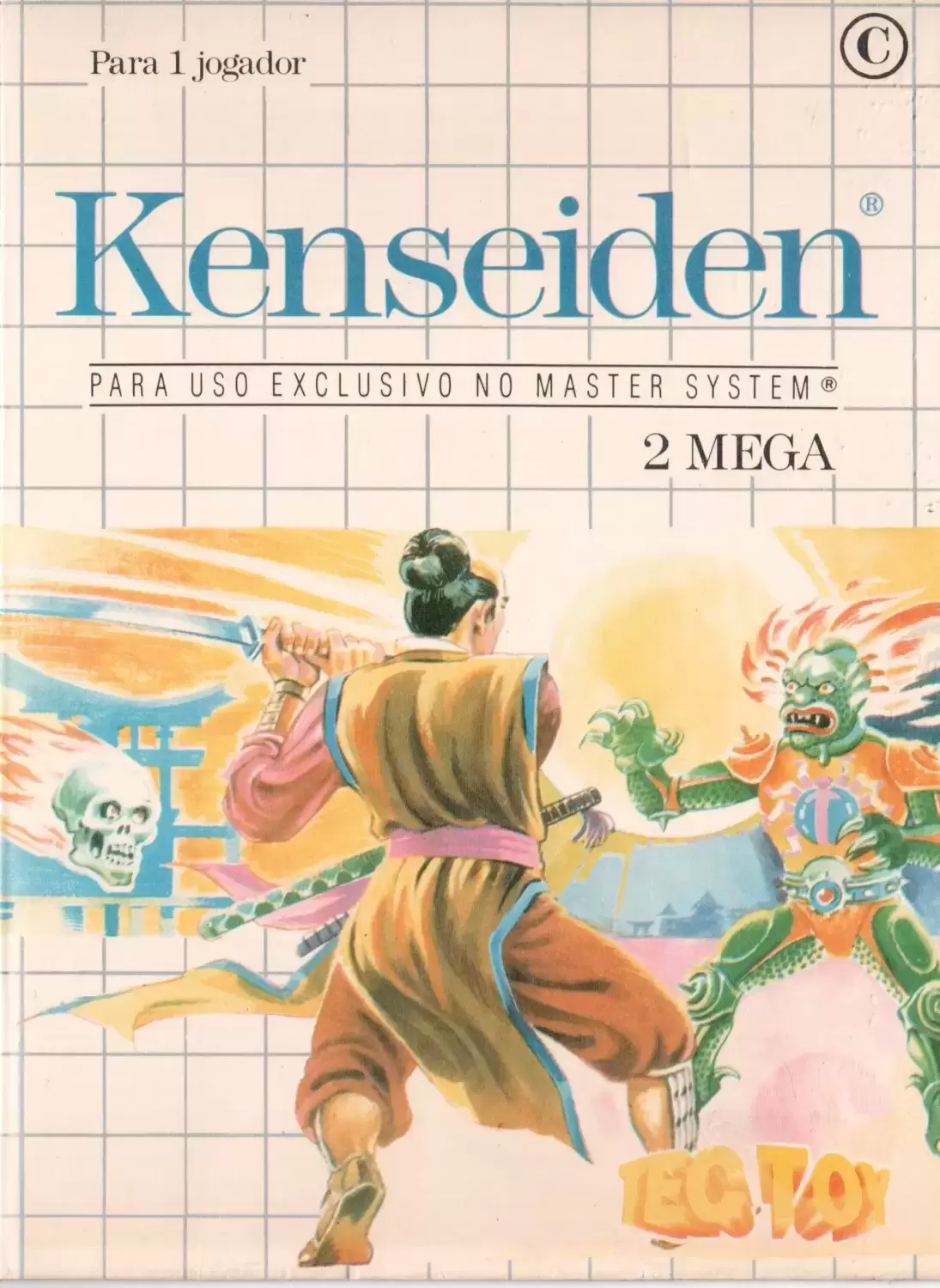 Tectoy - Brazilian Master System Games - Kenseiden
