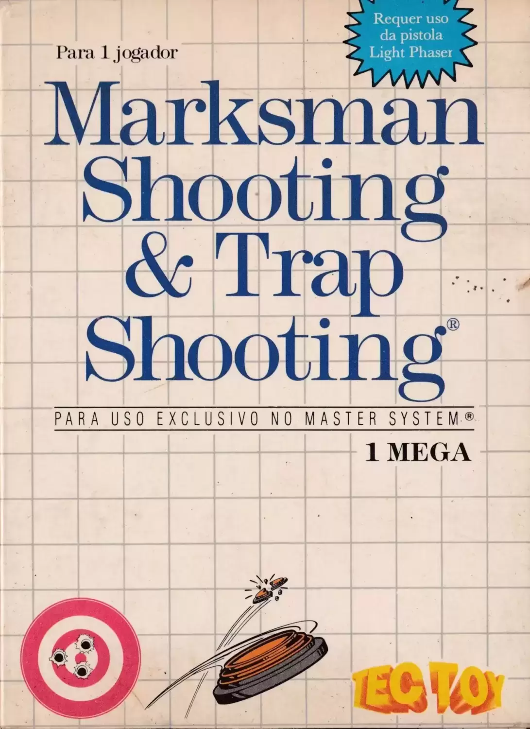 Tectoy - Jeux Master System Brésil - Marksman Shooting & Trap Shooting