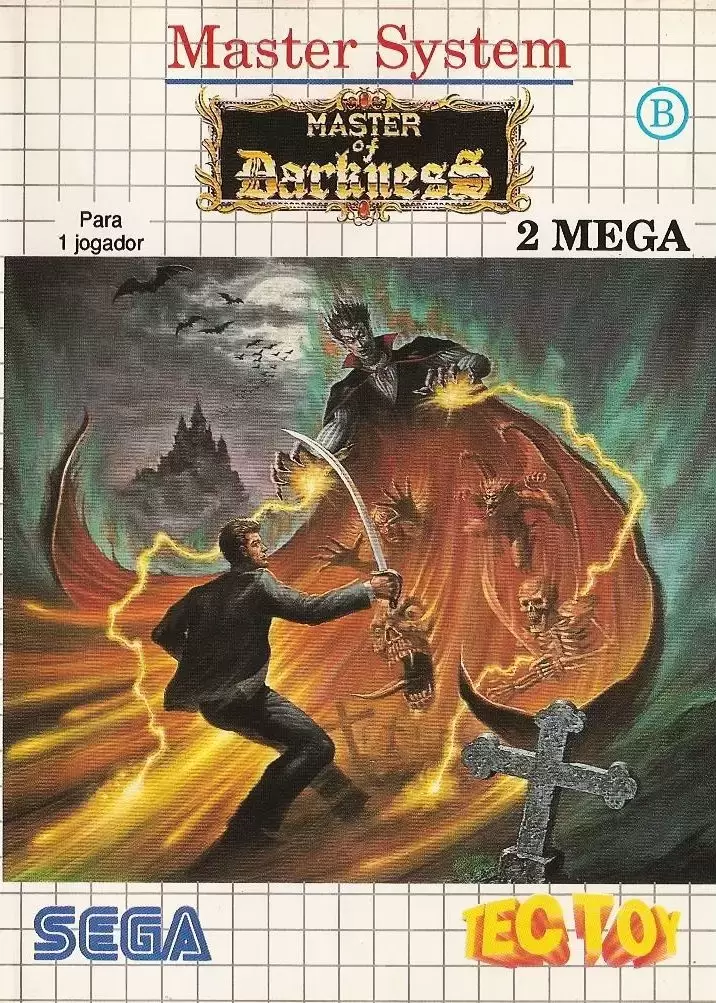 Tectoy - Jeux Master System Brésil - Master of Darkness