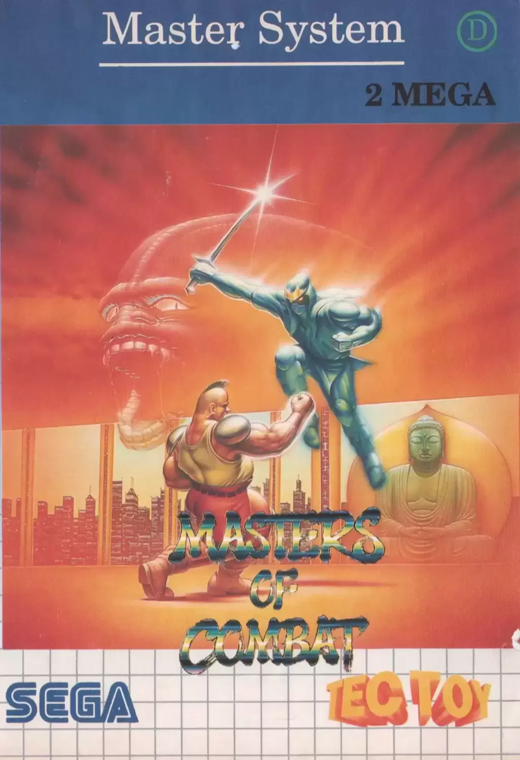 Tectoy - Jeux Master System Brésil - Masters of Combat