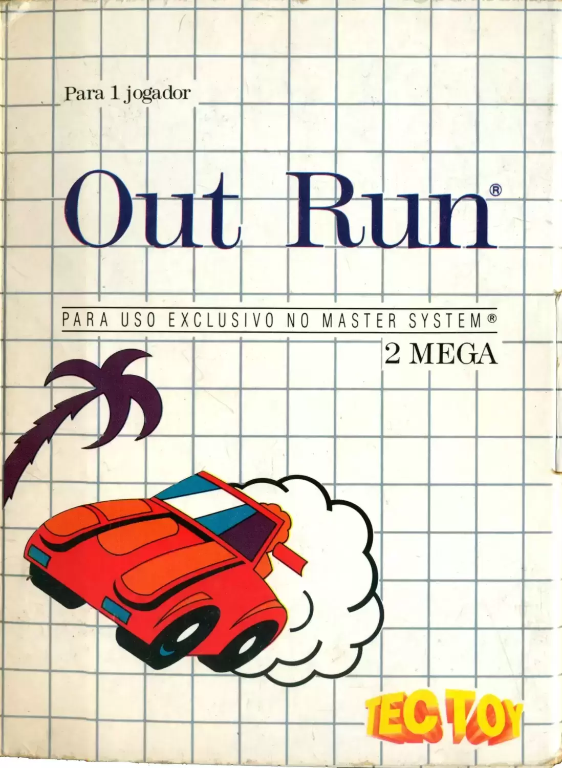 Tectoy - Jeux Master System Brésil - Out Run