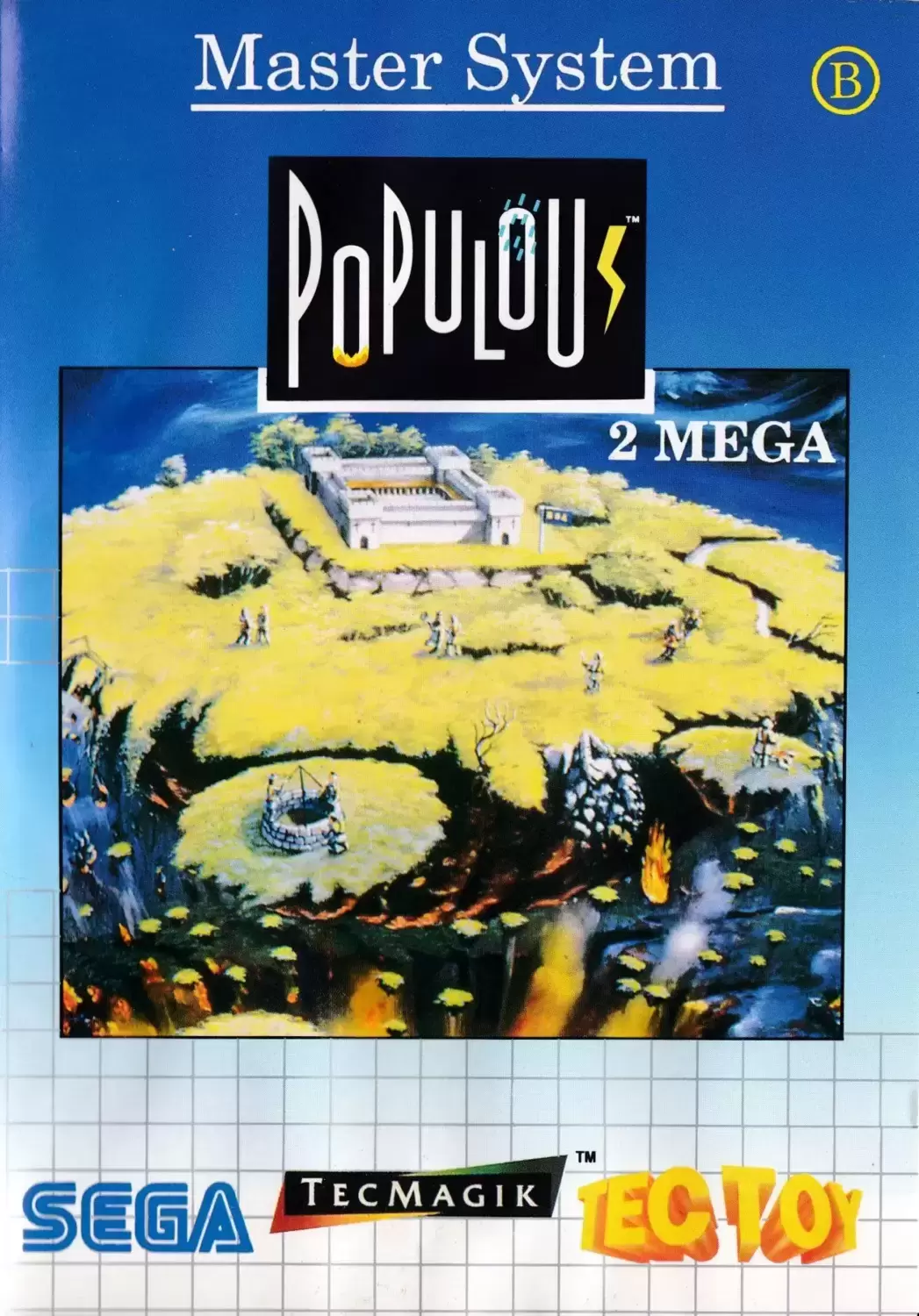 Tectoy - Jeux Master System Brésil - Populous