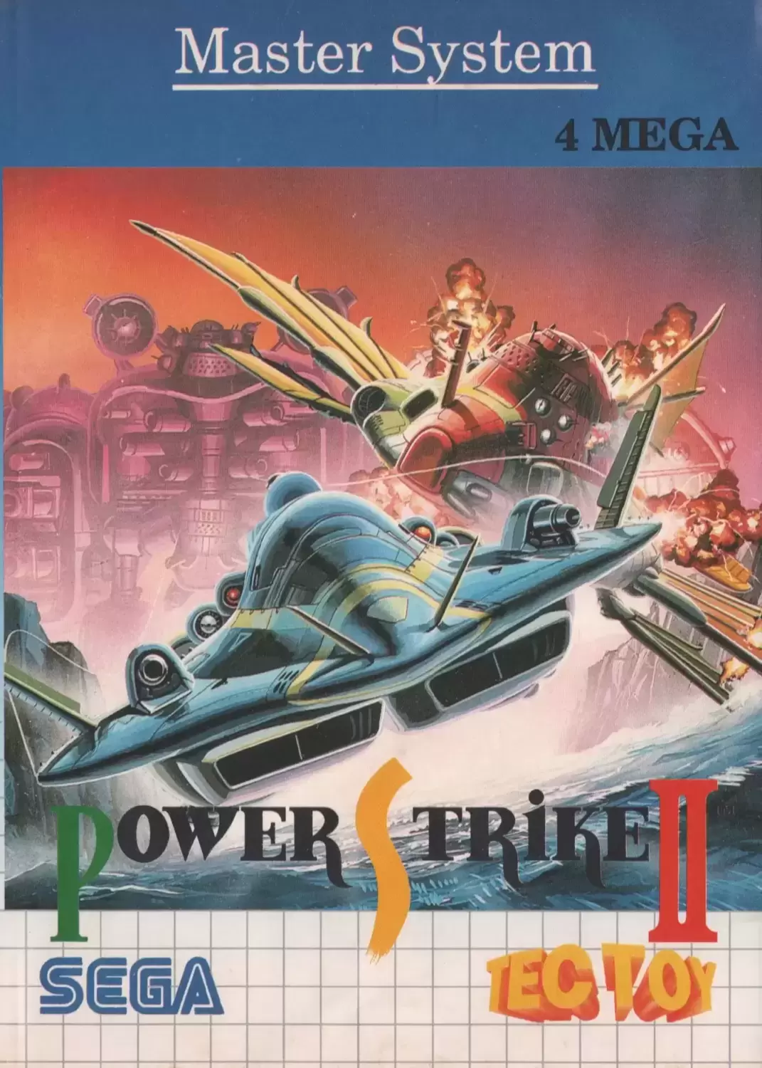 Tectoy - Jeux Master System Brésil - Power Strike II