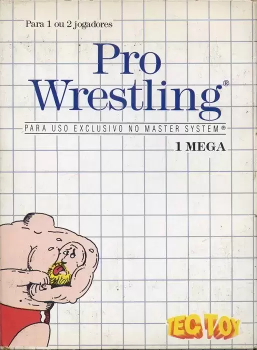 Tectoy - Jeux Master System Brésil - Pro Wrestling