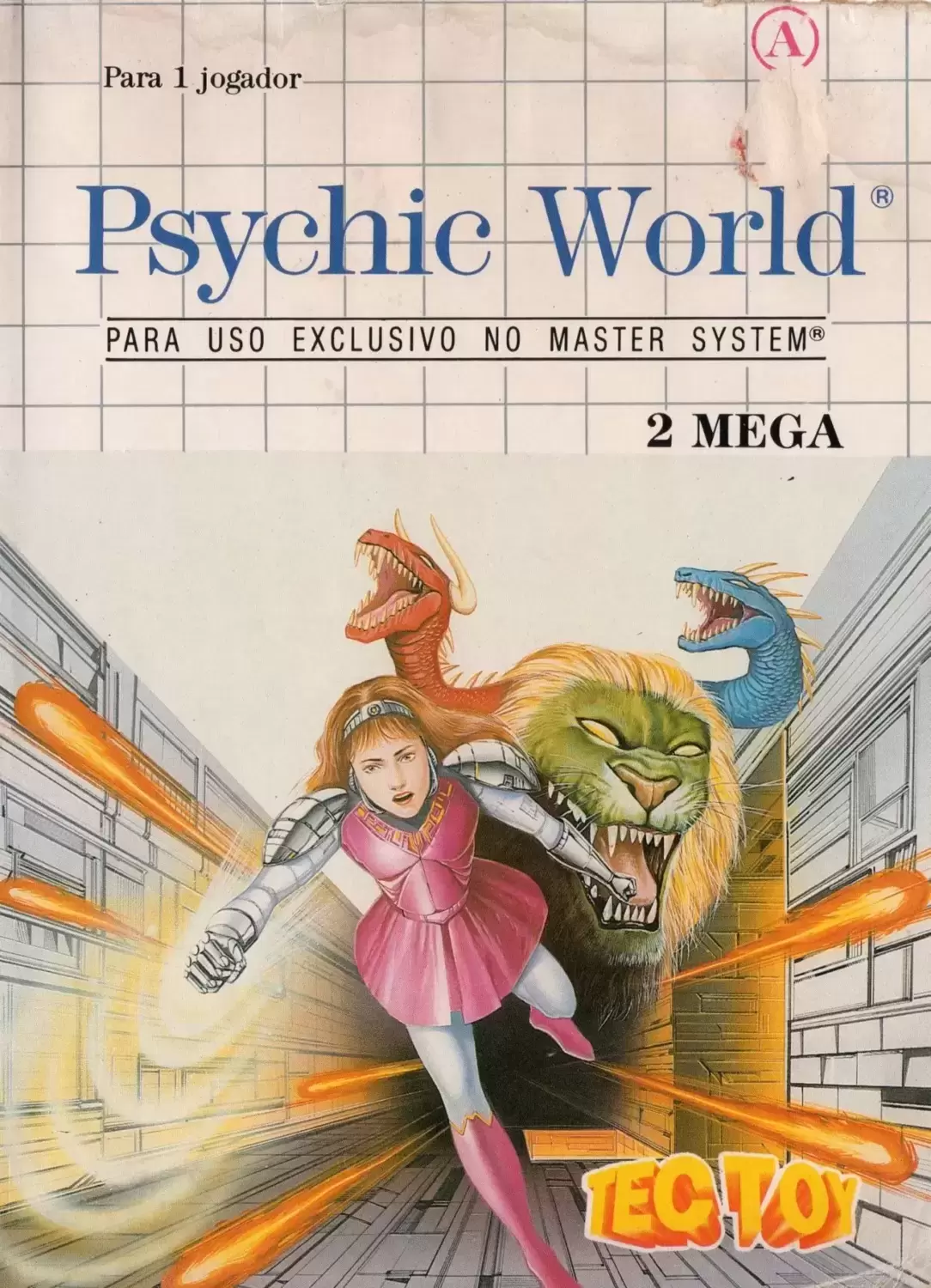 Tectoy - Jeux Master System Brésil - Psychic World