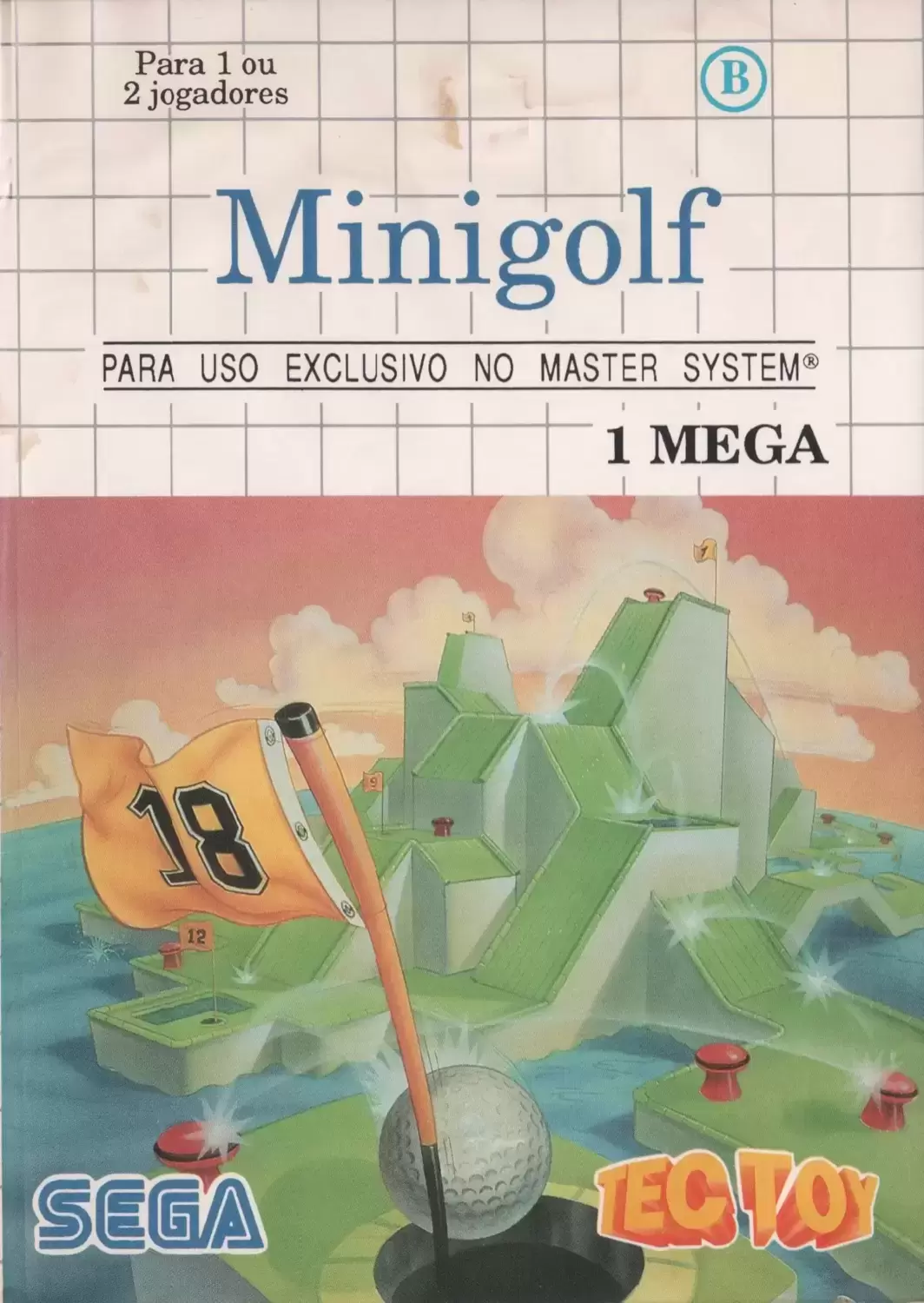 Tectoy - Jeux Master System Brésil - Mini Golf