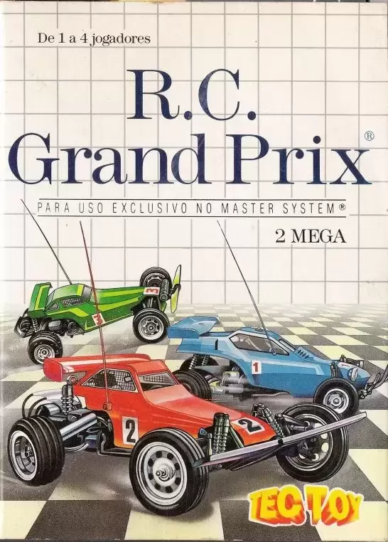 Tectoy - Jeux Master System Brésil - R.C. Grand Prix