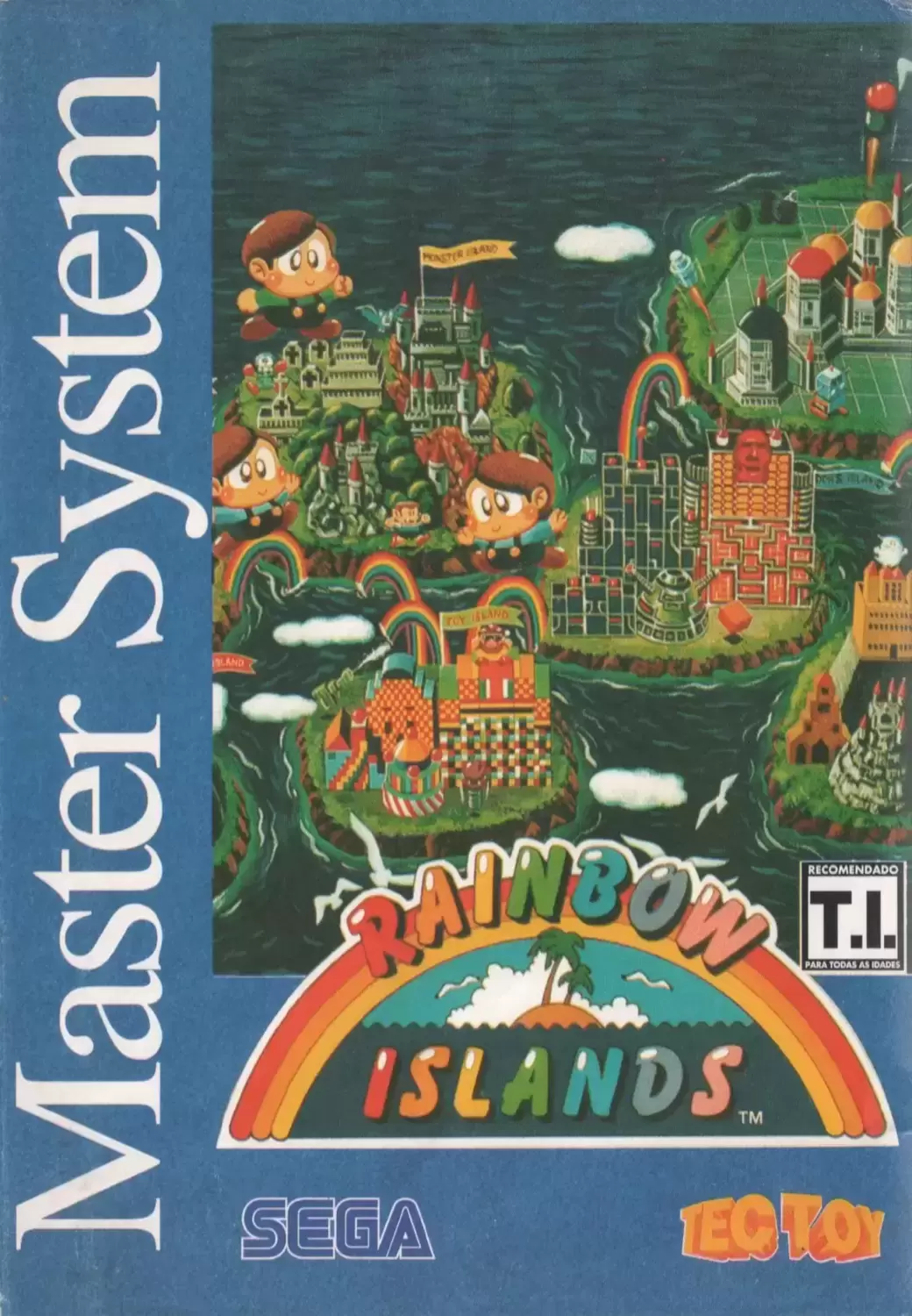 Tectoy - Jeux Master System Brésil - Rainbow Islands