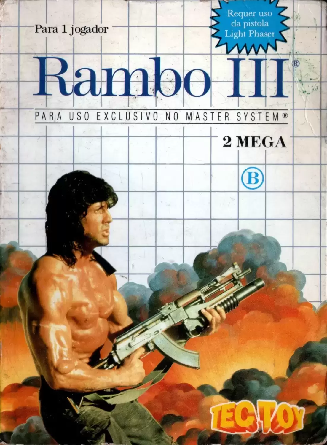 Tectoy - Jeux Master System Brésil - Rambo III