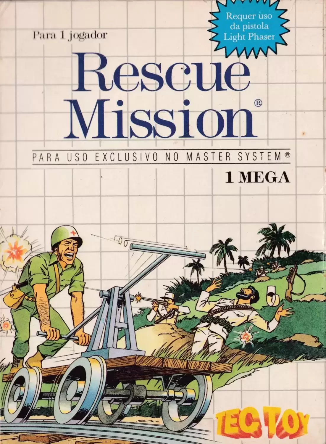 Tectoy - Jeux Master System Brésil - Rescue Mission