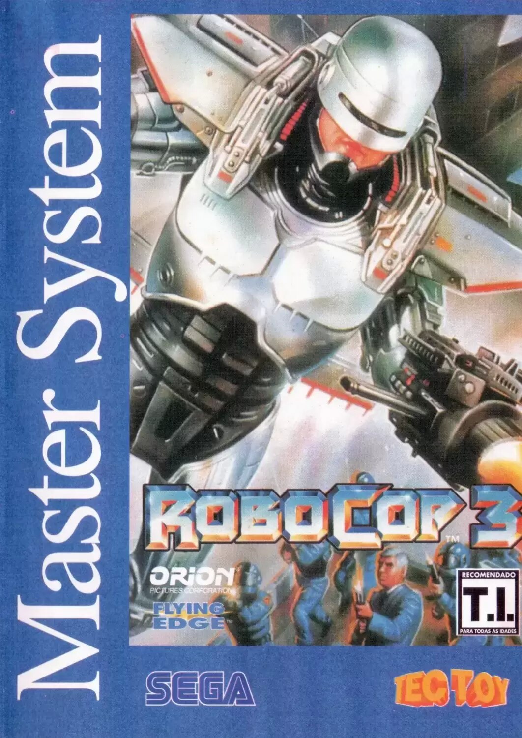 Tectoy - Brazilian Master System Games - RoboCop 3