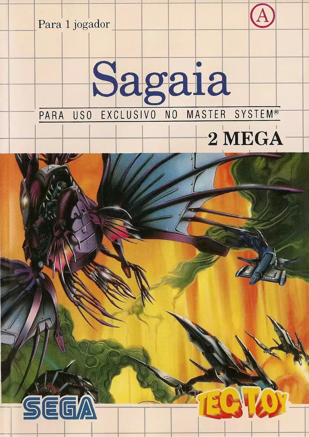Tectoy - Jeux Master System Brésil - Sagaia