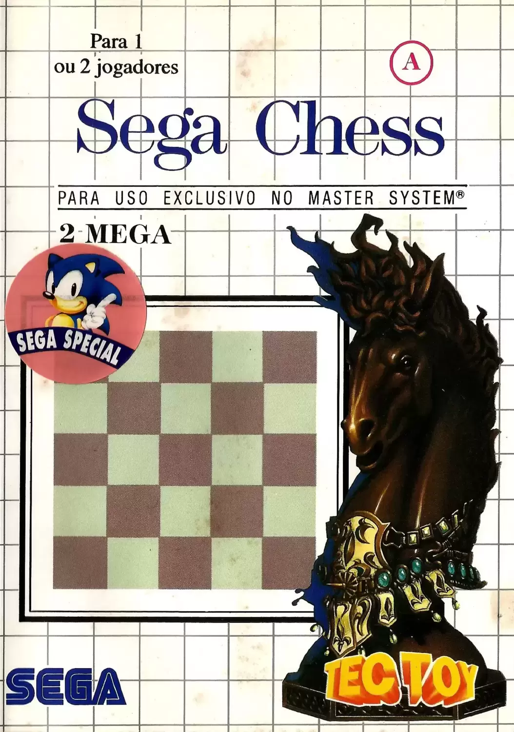 Tectoy - Jeux Master System Brésil - Sega Chess