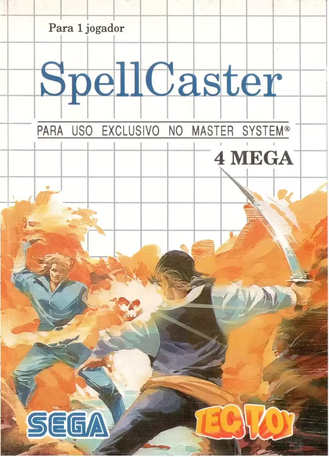 Tectoy - Jeux Master System Brésil - Spellcaster