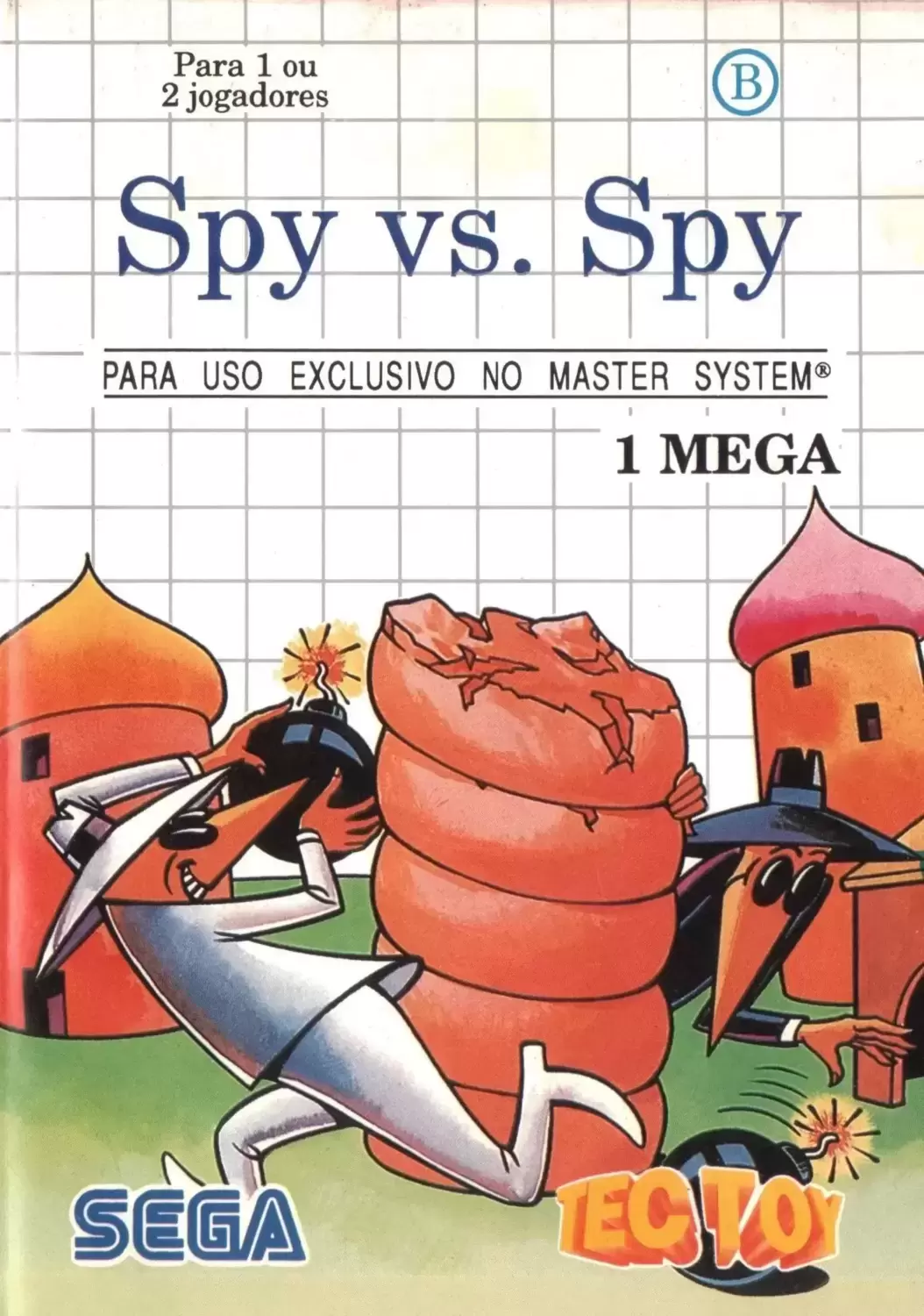 Tectoy - Brazilian Master System Games - Spy vs Spy