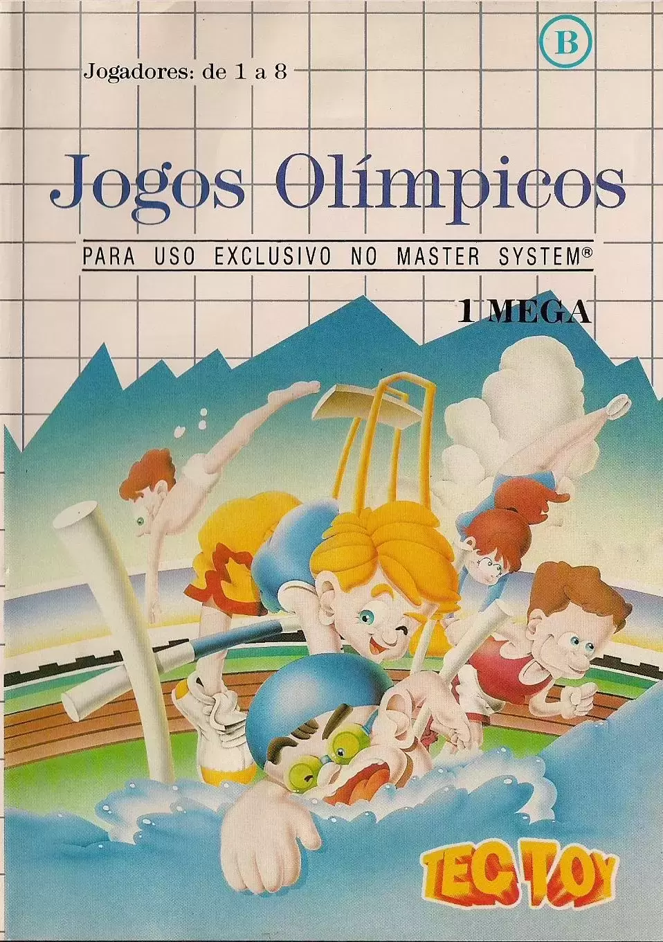 Tectoy - Jeux Master System Brésil - Summer Games