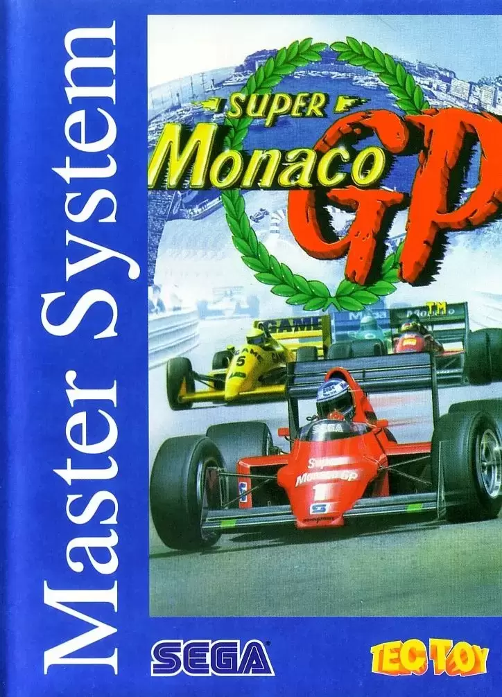 Tectoy - Jeux Master System Brésil - Super Monaco GP