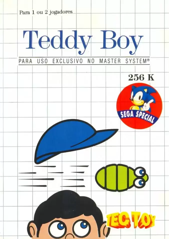 Tectoy - Brazilian Master System Games - Teddy Boy