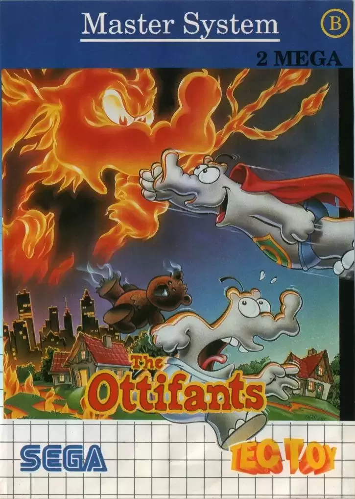Tectoy - Brazilian Master System Games - The Ottifants