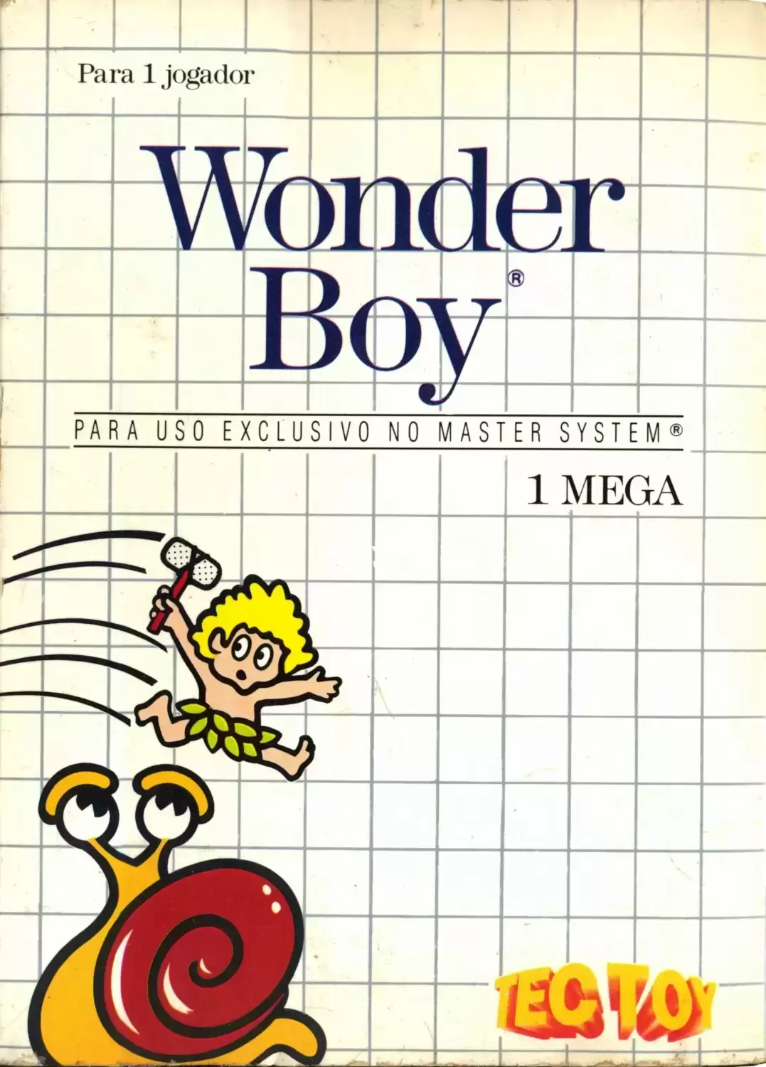 Tectoy - Jeux Master System Brésil - Wonder Boy