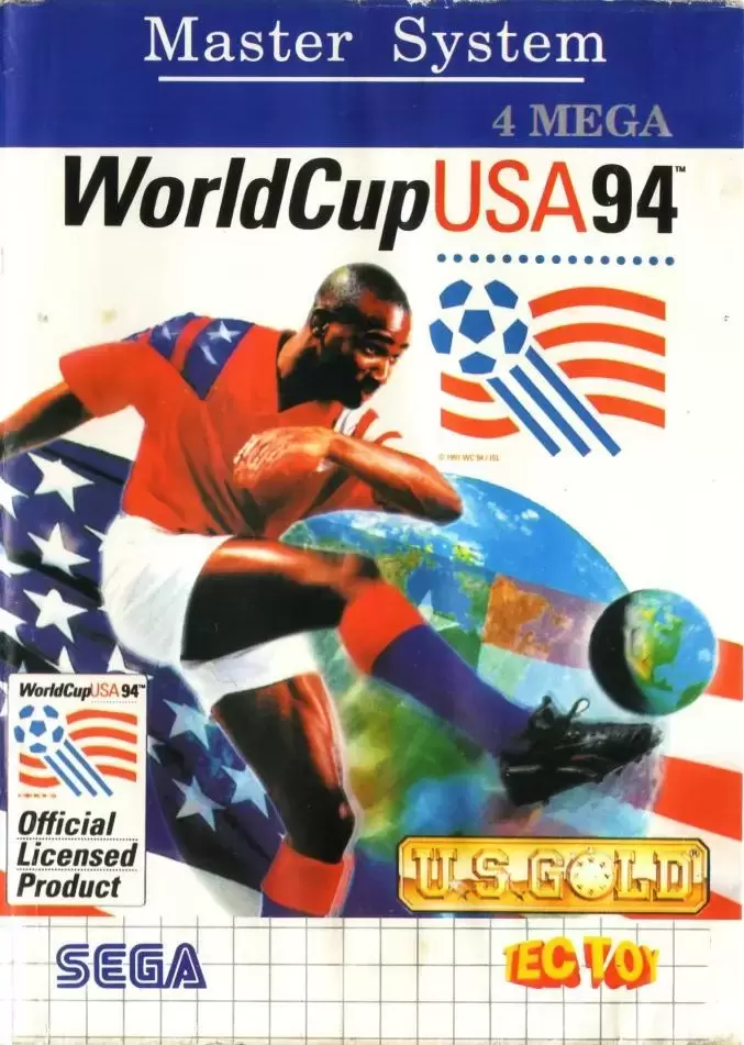 Tectoy - Jeux Master System Brésil - World Cup USA 94