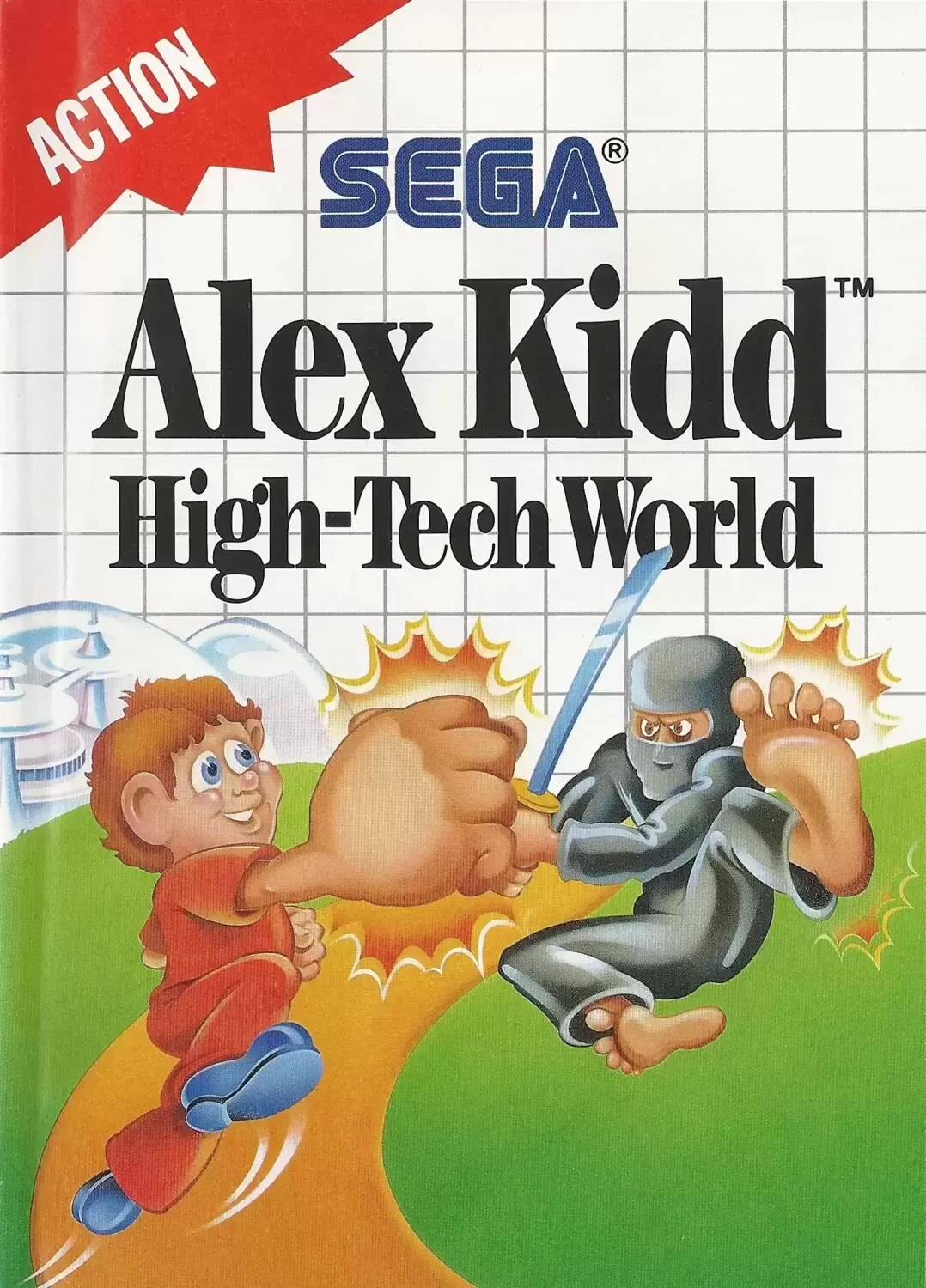 USA - Jeux Master System - Alex Kidd: High-Tech World
