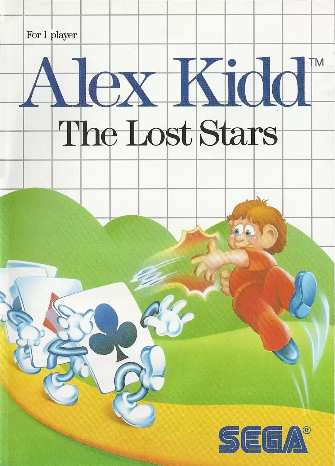 USA - American Master System Games - Alex Kidd: The Lost Stars