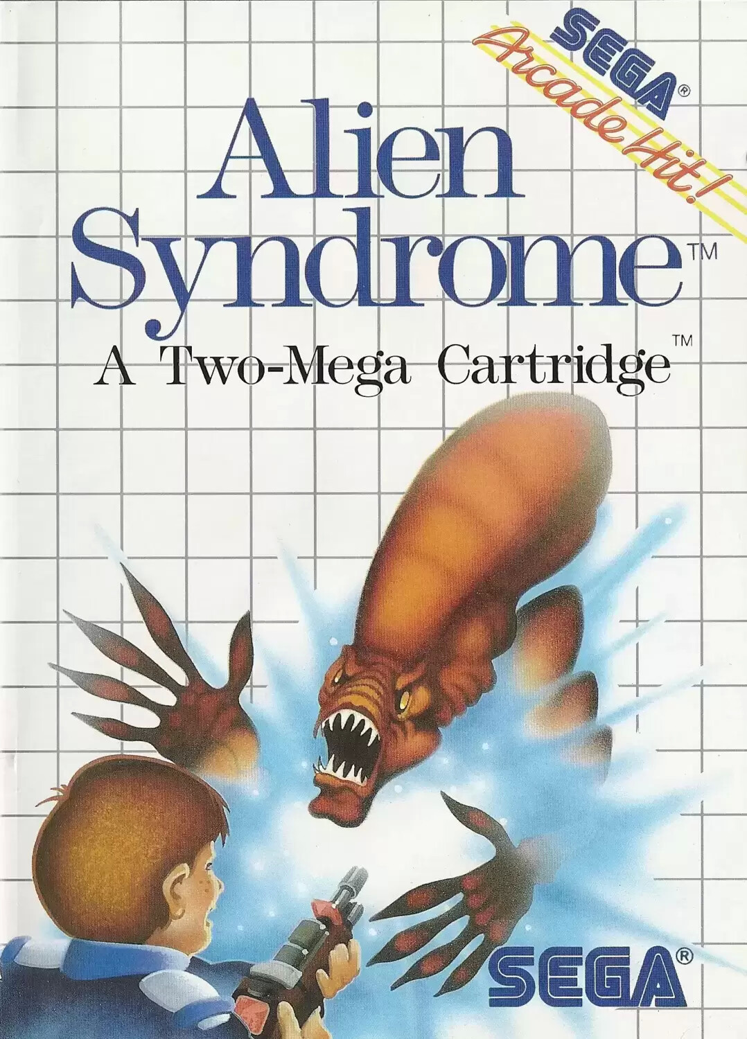 USA - American Master System Games - Alien Syndrome