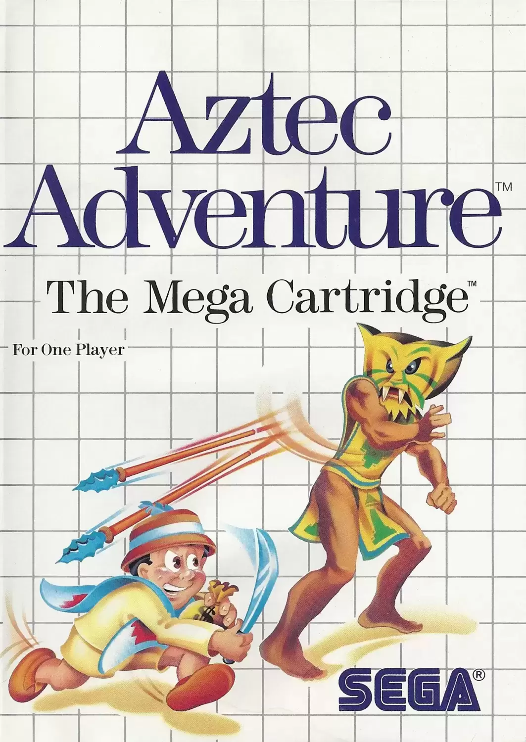 USA - American Master System Games - Aztec Adventure