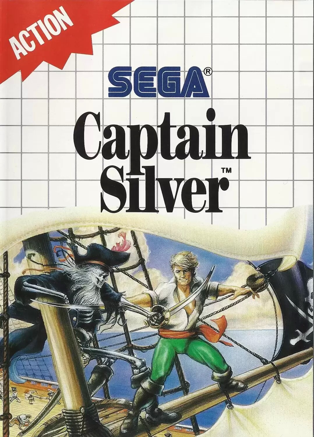 USA - American Master System Games - Captain Silver