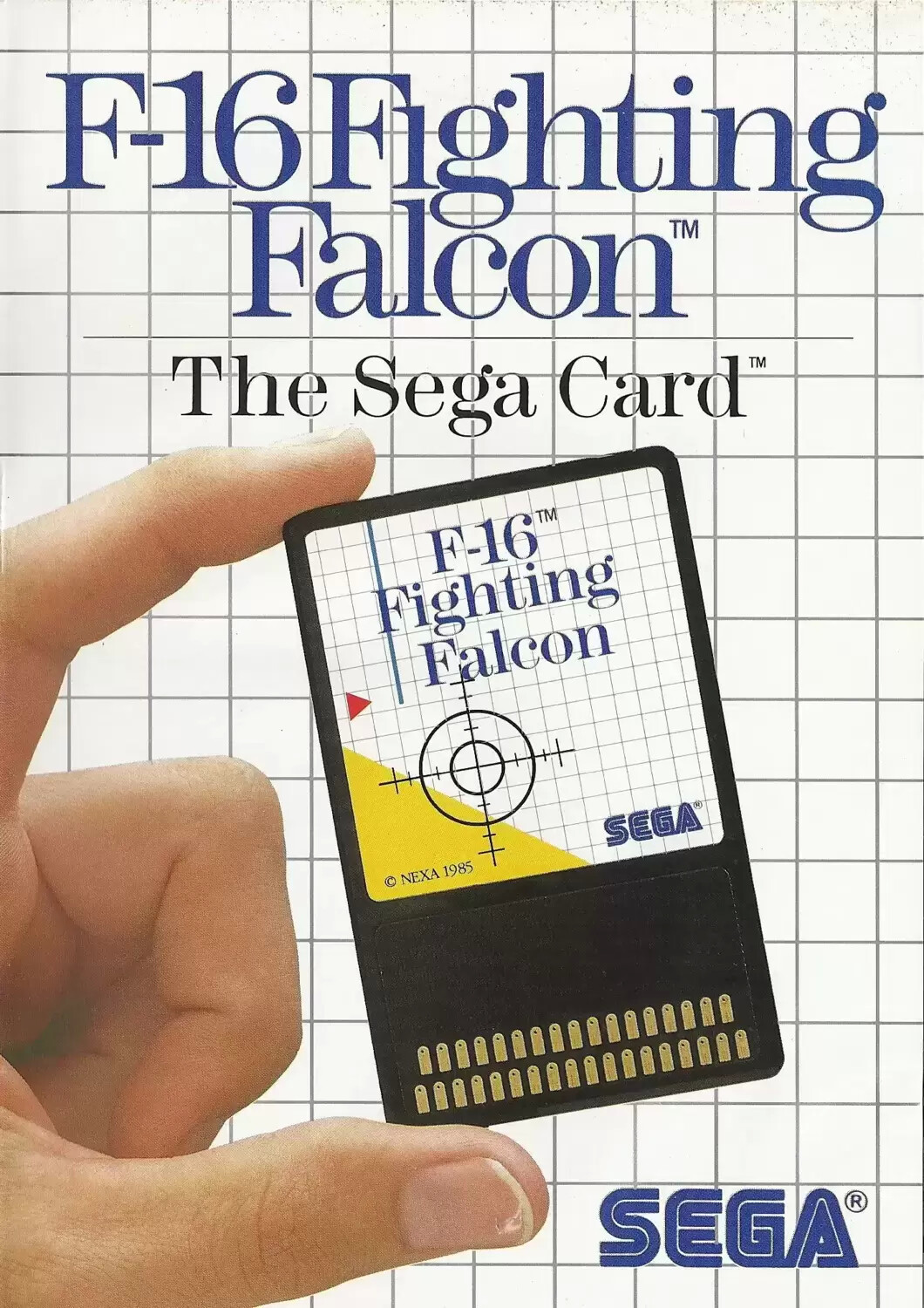USA - American Master System Games - F-16 Fighter