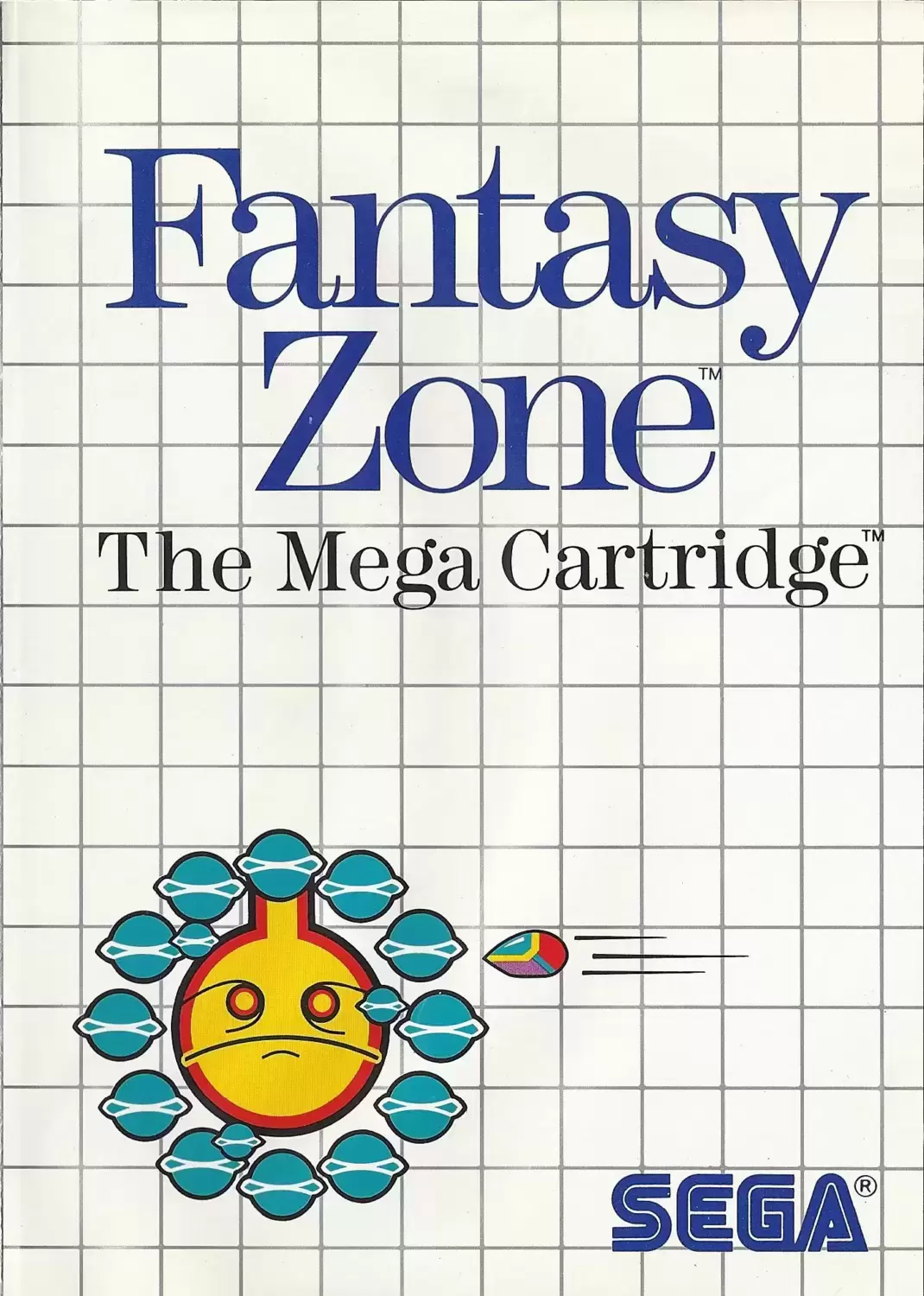 USA - American Master System Games - Fantasy zone