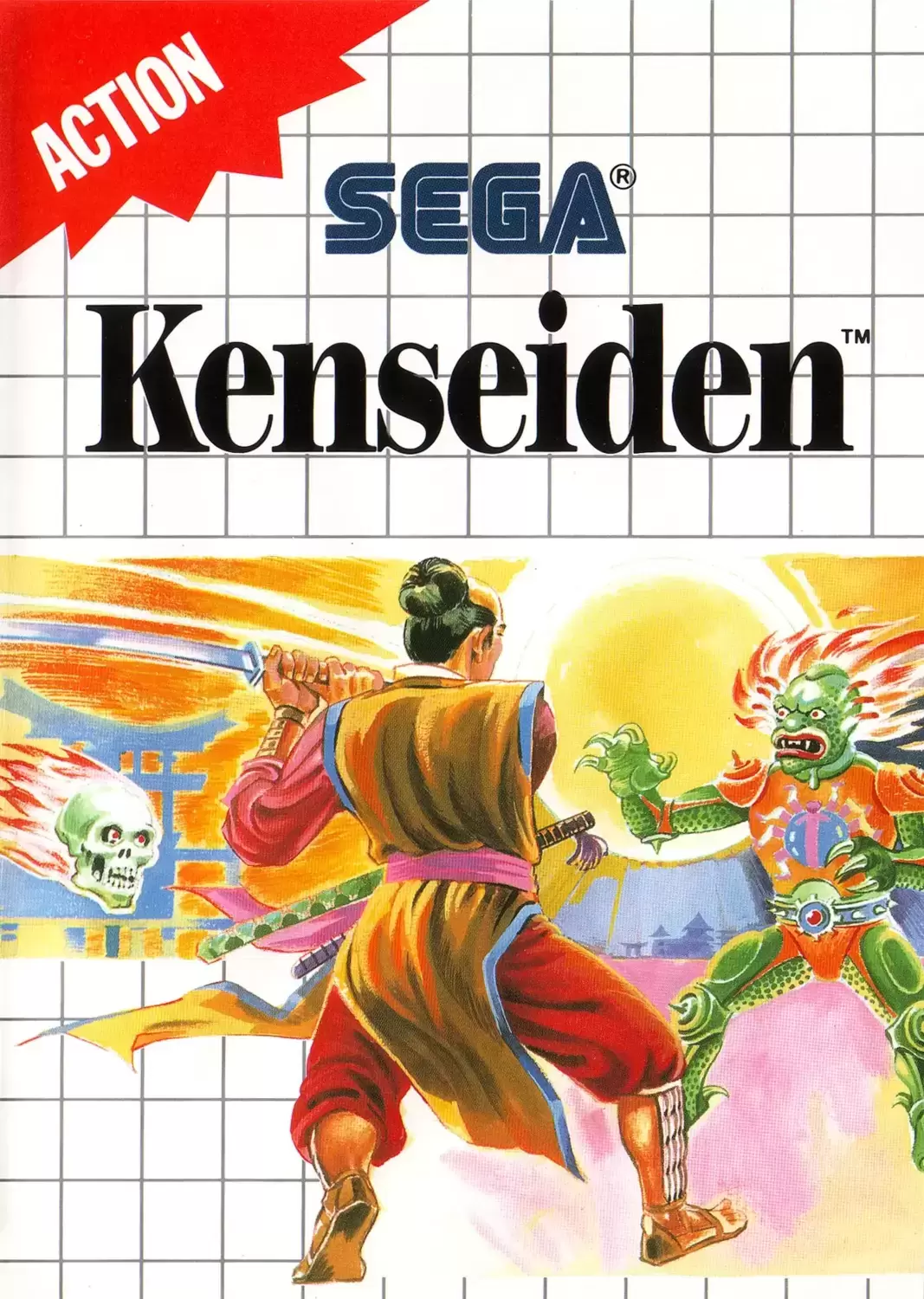 USA - Jeux Master System - Kenseiden