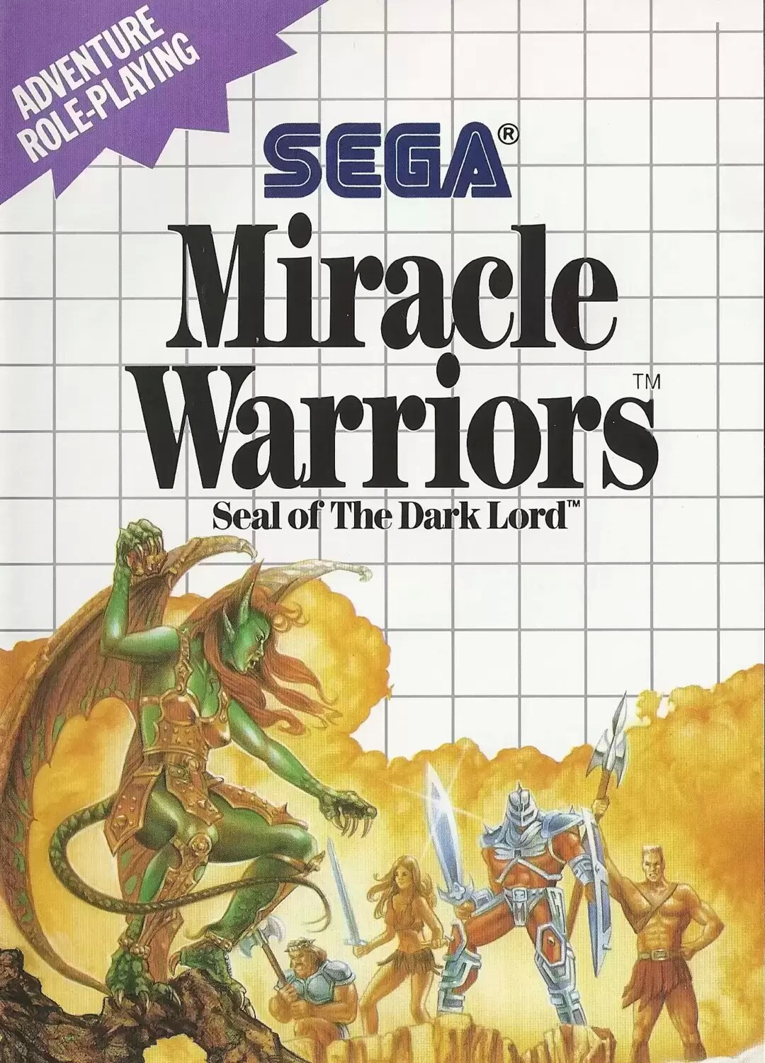 USA - American Master System Games - Miracle Warriors