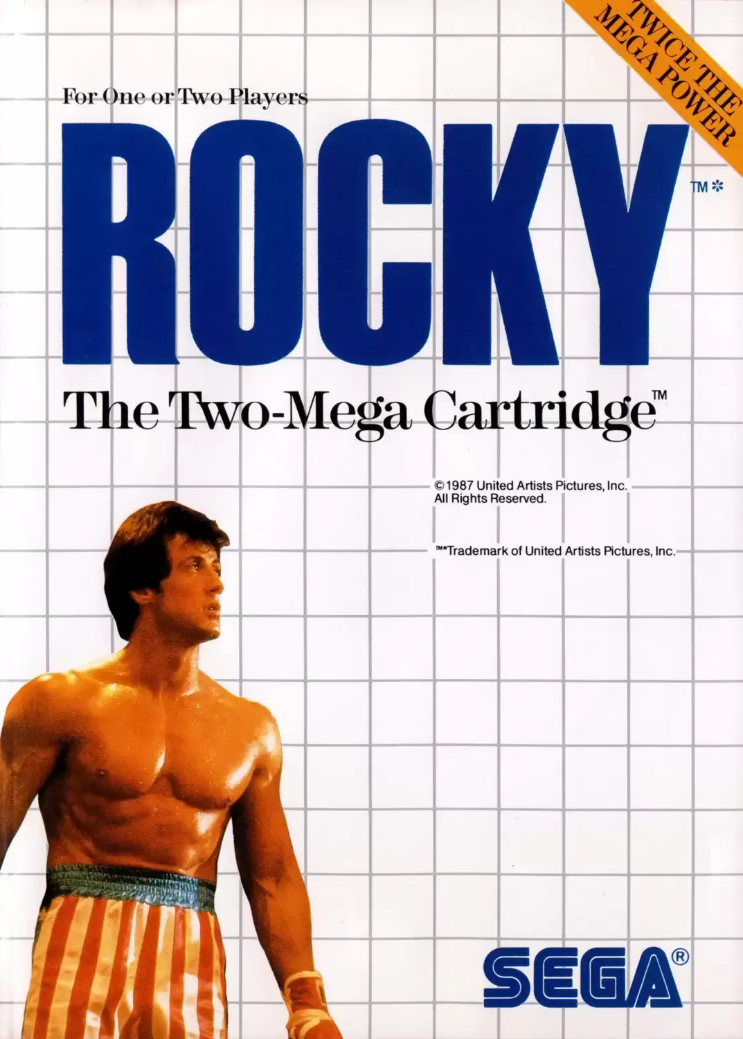 USA - American Master System Games - Rocky