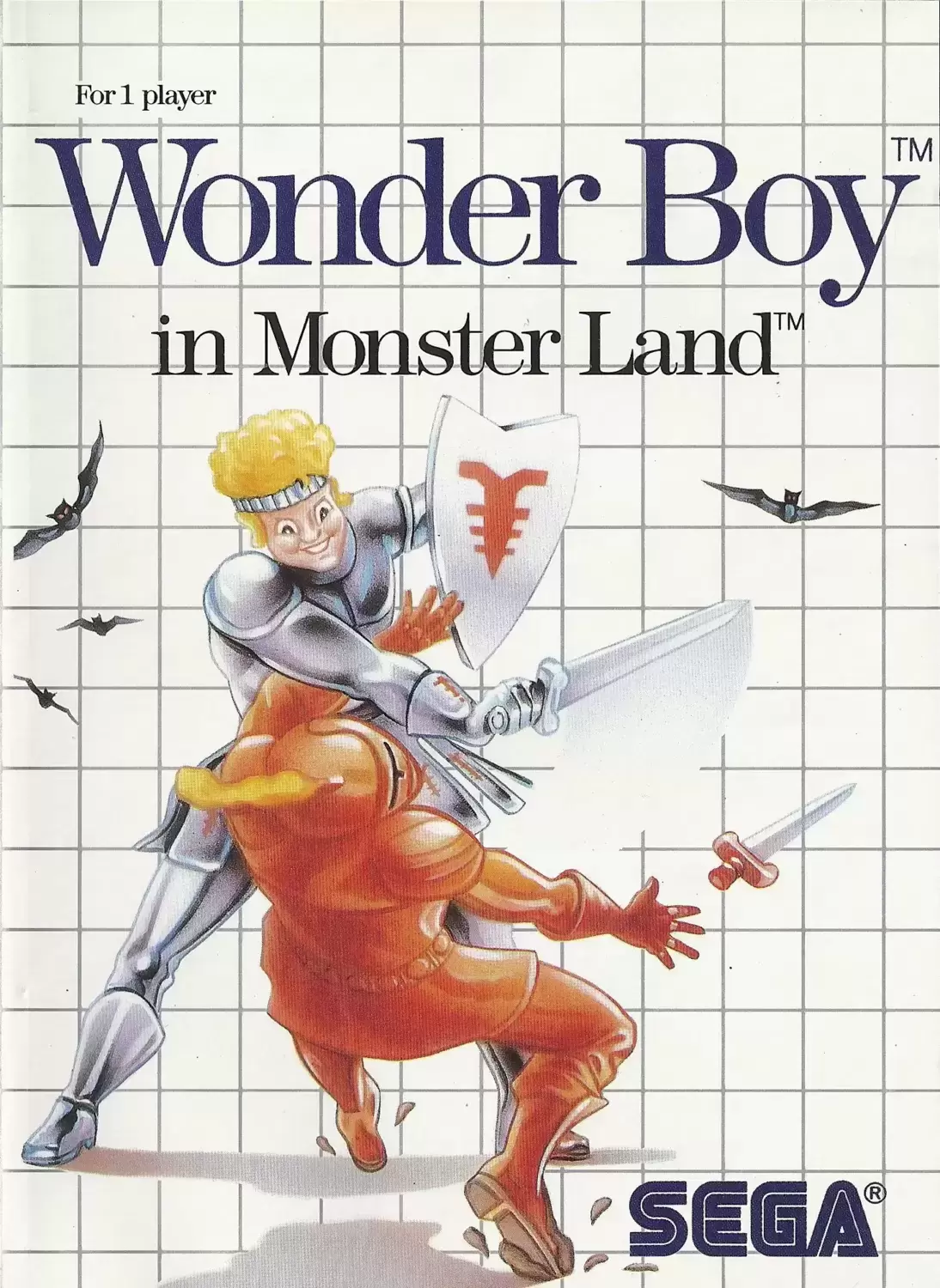 USA - American Master System Games - Wonder Boy in Monster Land