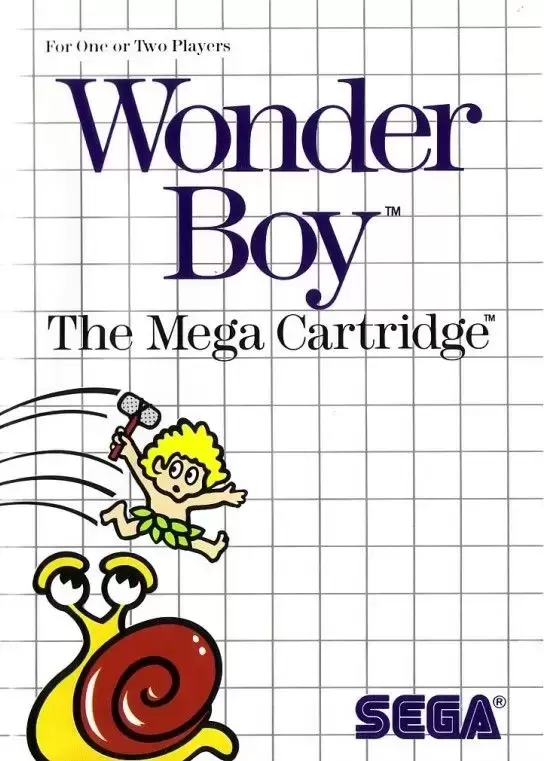 USA - Jeux Master System - Wonder Boy