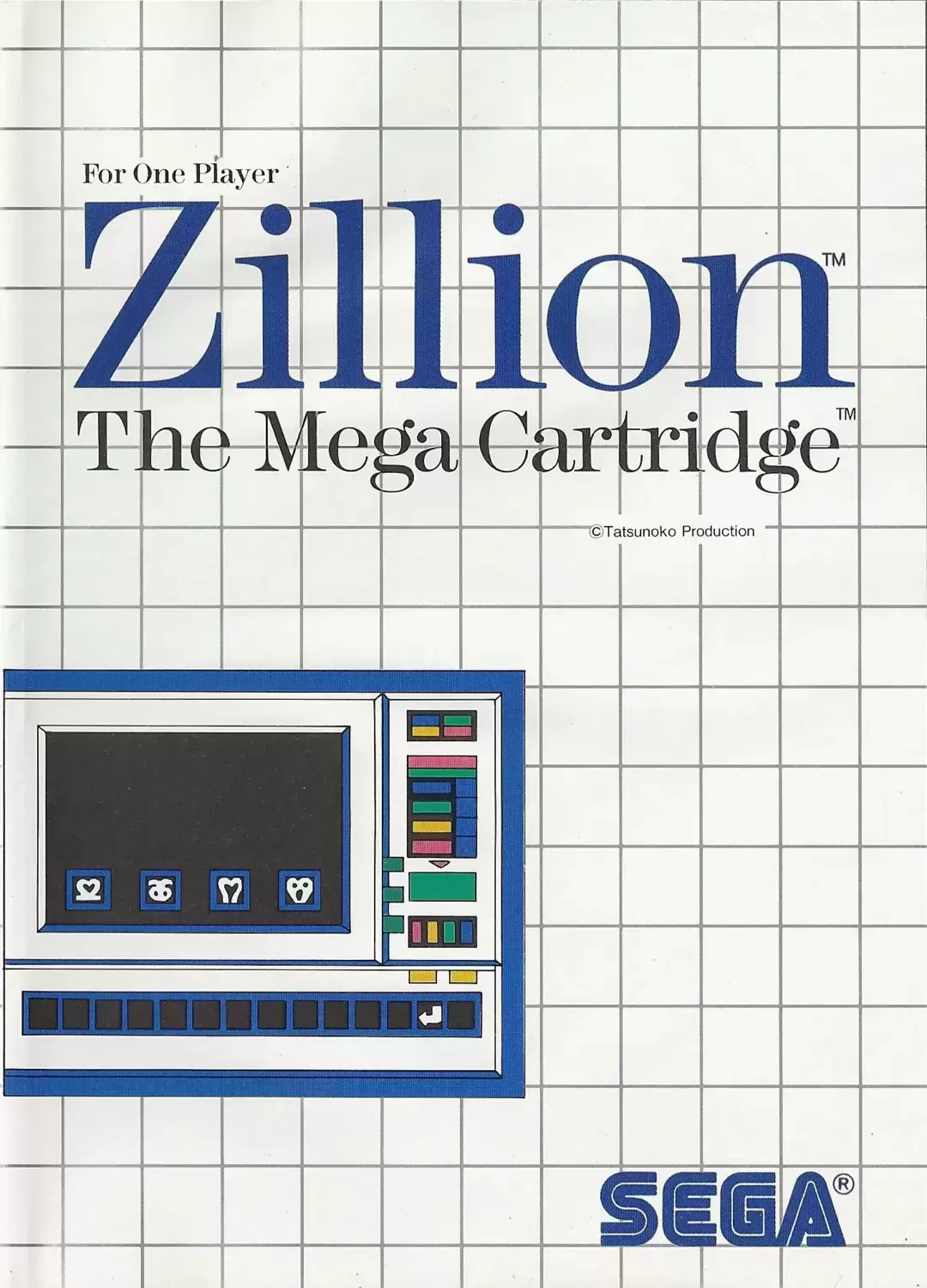 USA - Jeux Master System - Zillion