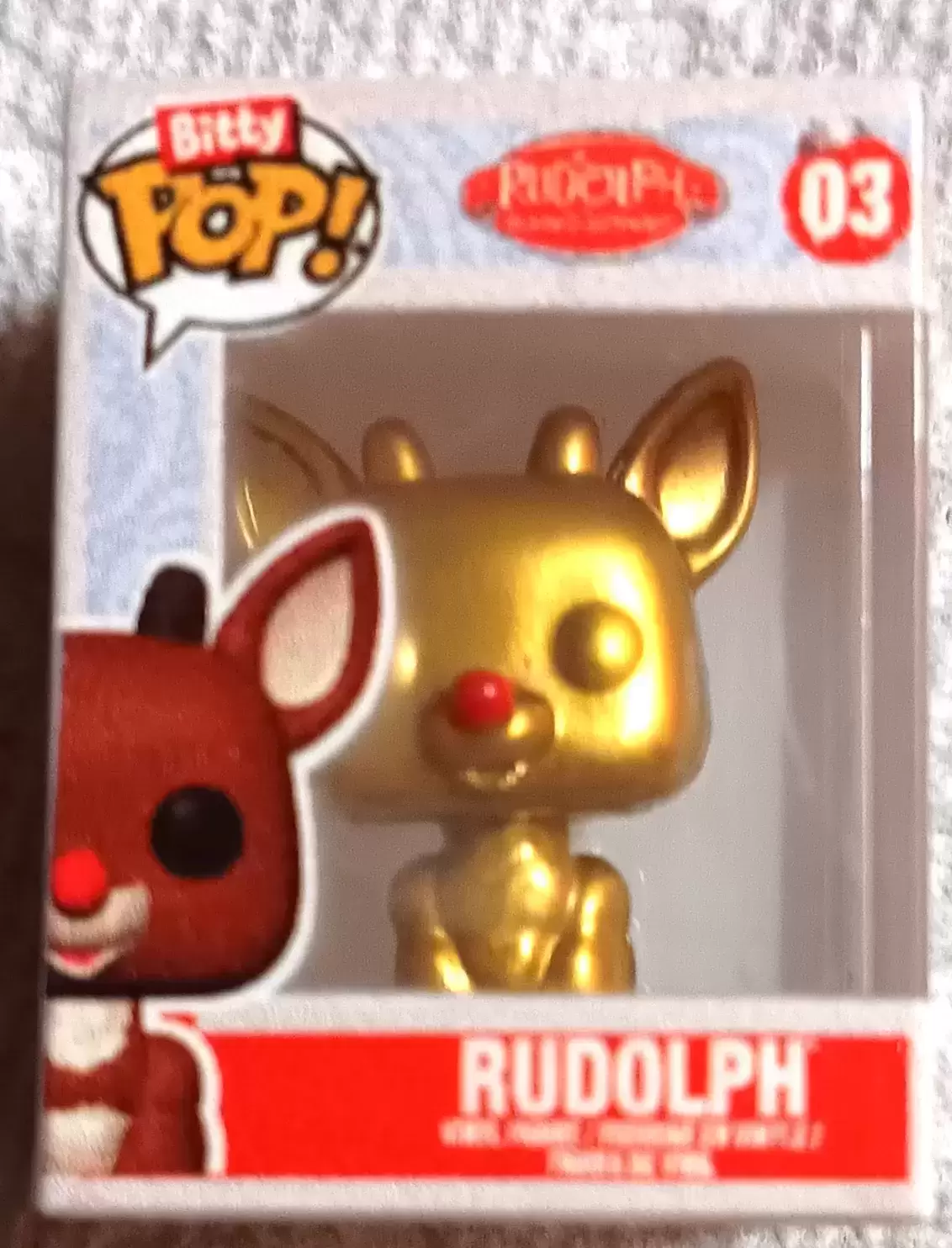 Bitty POP! - Rudolph the Red-Nosed Reindeer - Rudolph Gold