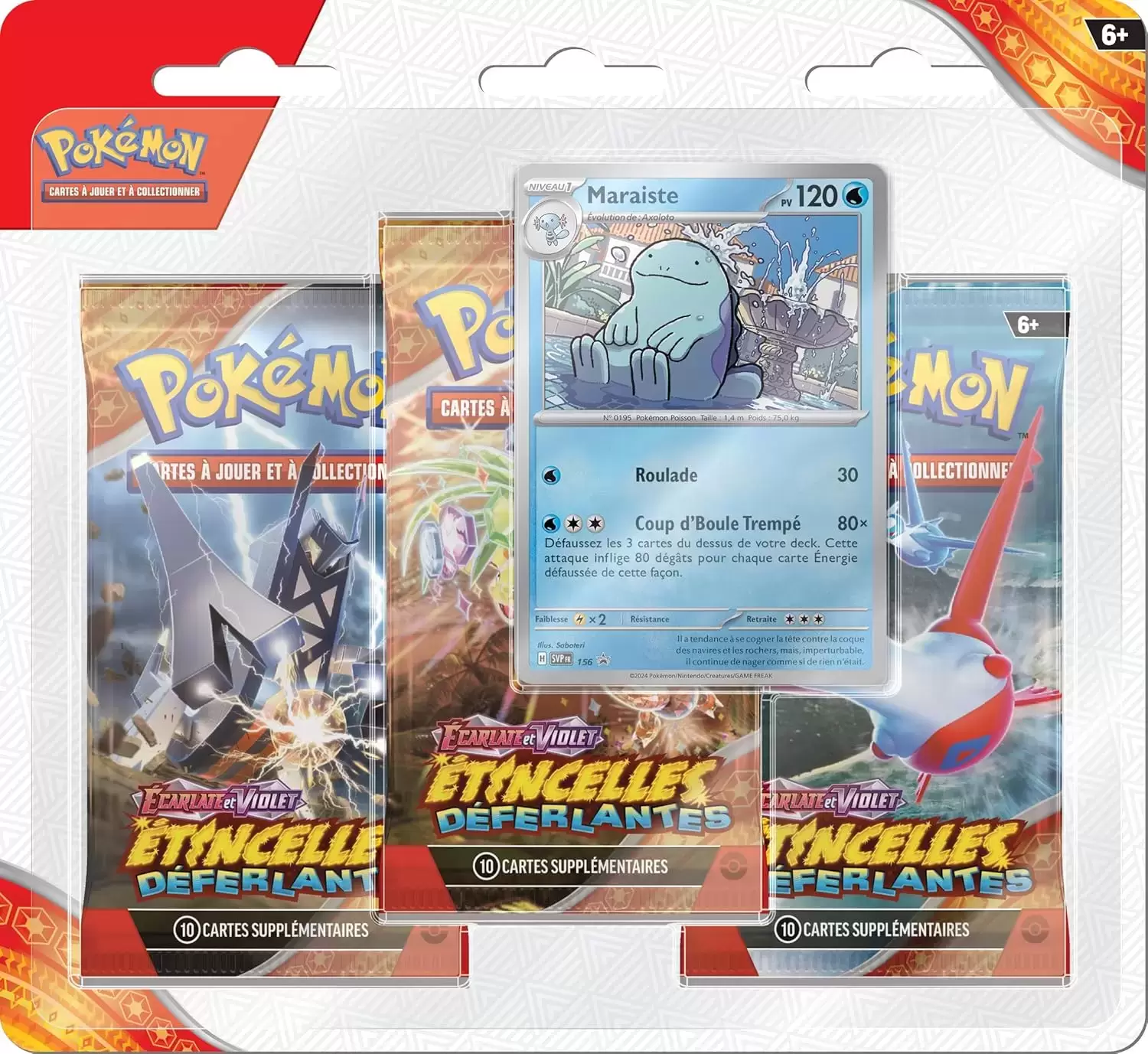 Coffret de Boosters - Tripack  Étincelles Déferlantes - Maraiste