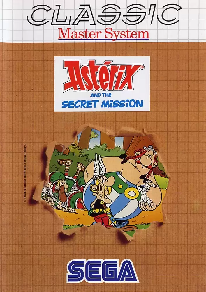 EUR - European Master System Games - Asterix and the Secret Mission (Classic)