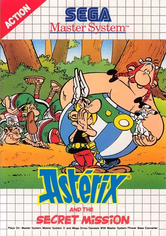 EUR - European Master System Games - Asterix and the Secret Mission