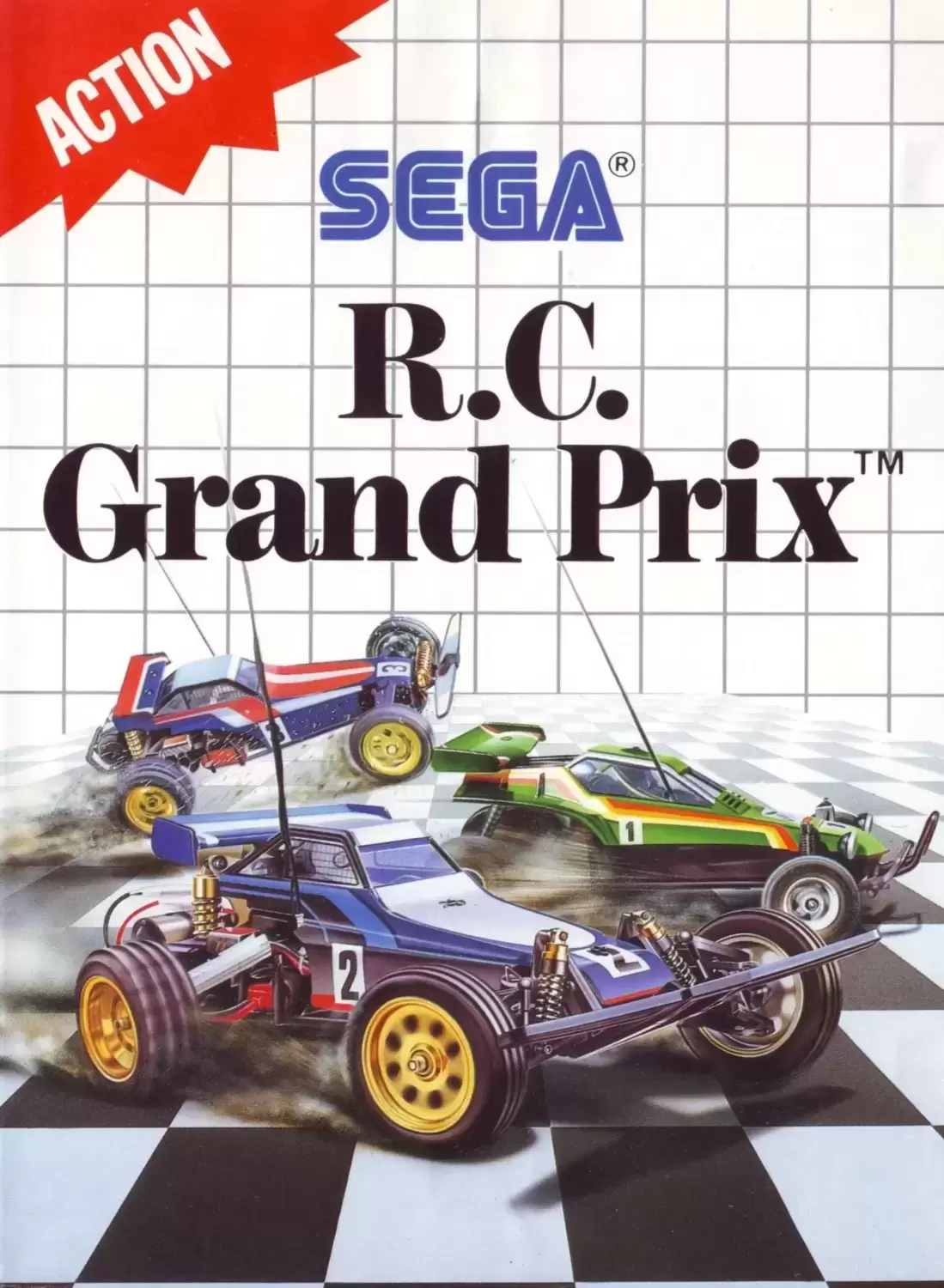 EUR - Jeux SEGA Master System Europe - R.C. Grand Prix