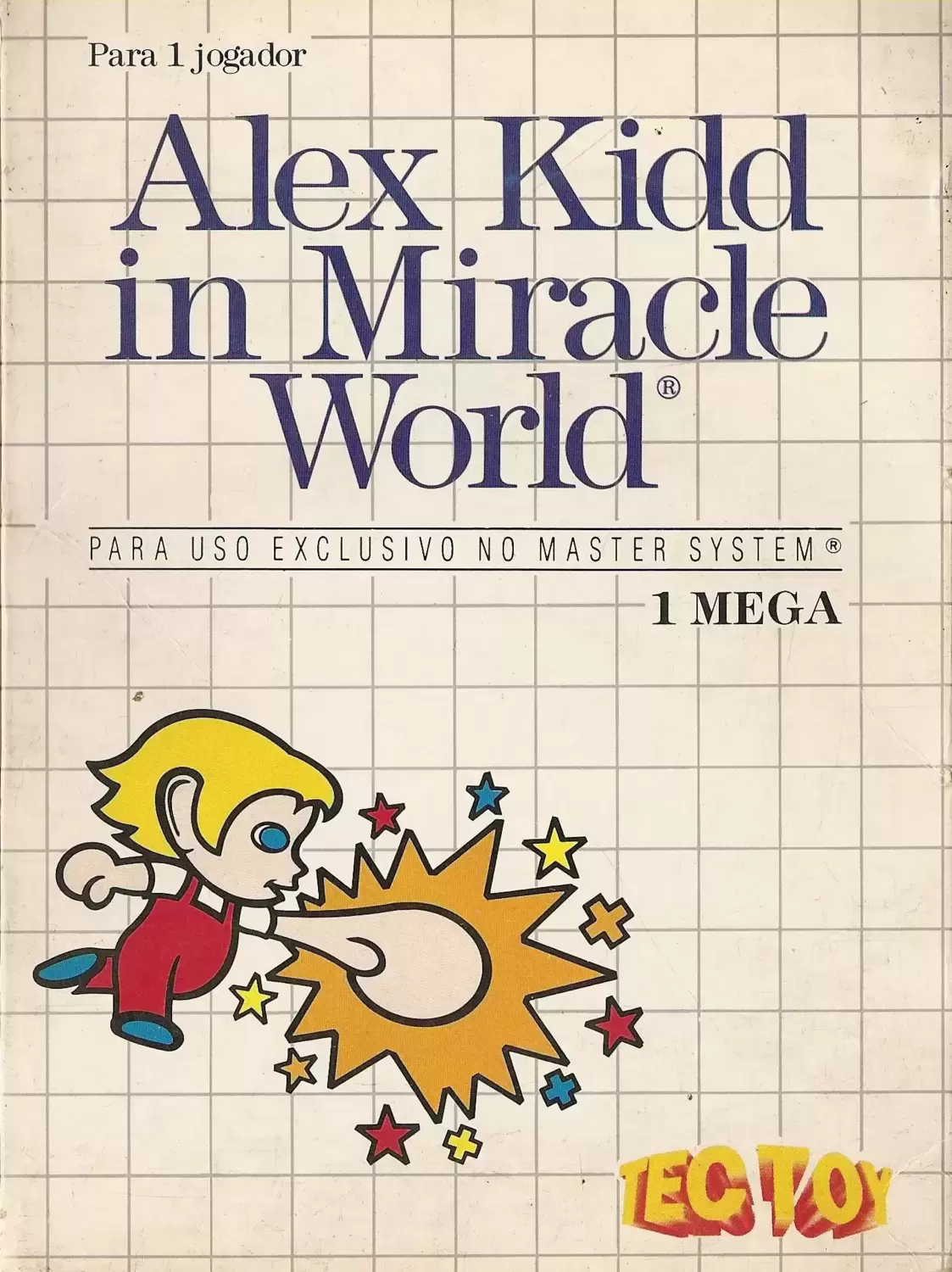 Tectoy - Brazilian Master System Games - Alex Kidd in Miracle World