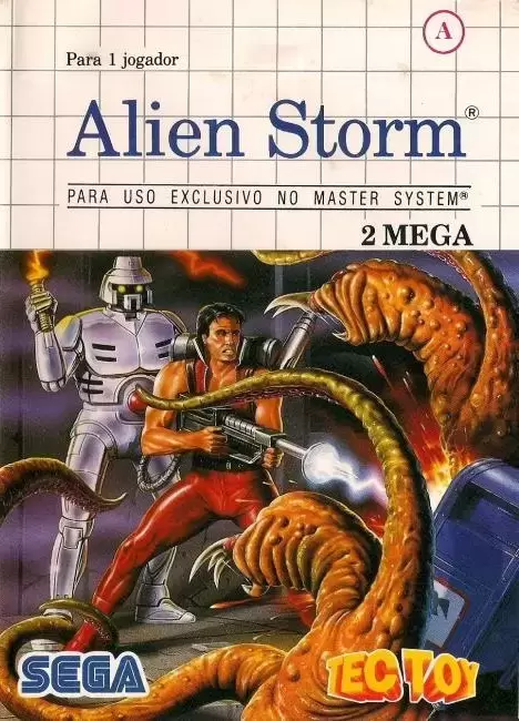 Tectoy - Jeux Master System Brésil - Alien Storm