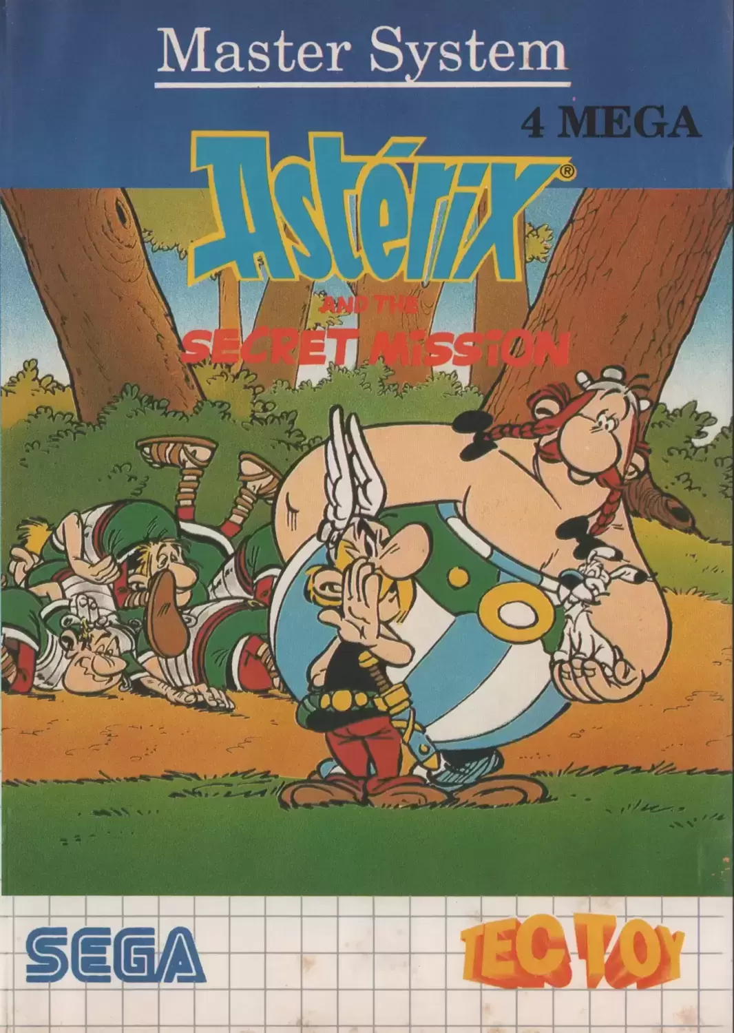 Tectoy - Jeux Master System Brésil - Asterix and the Secret Mission